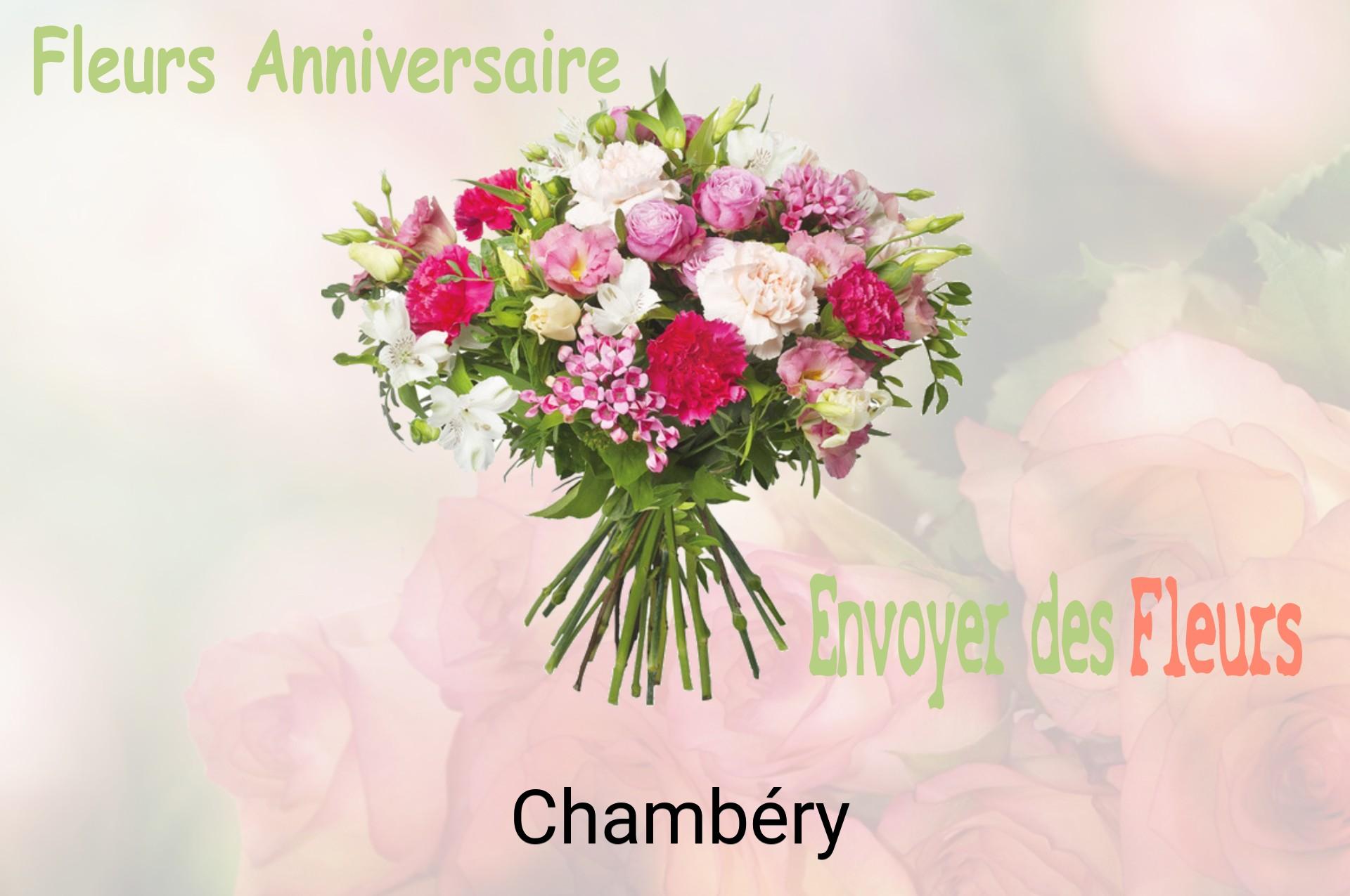 Bouquet de fleurs d’anniversaire livré à Chambéry